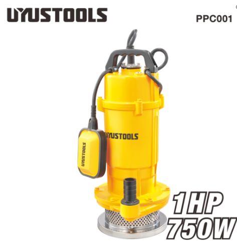 Uyustools PPC001 Submersible Clean Water Pump 750W 1HP – Durable Electric Water Pump for Home, Garden & Drainage