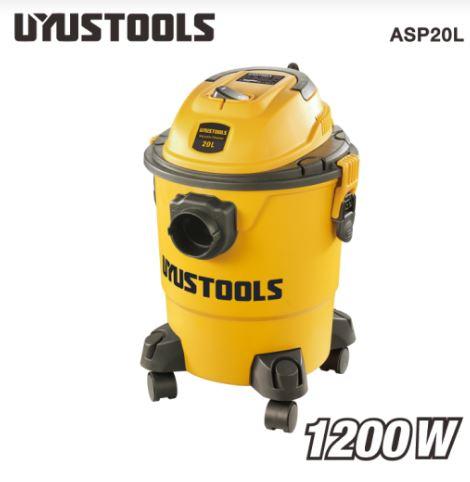 Uyustools ASP20L Electric 20L Wet & Dry Vacuum Cleaner - Industrial Grade Suction - Easy to Use & Durable for Home & Workshop