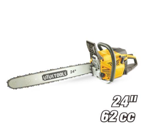 Uyustools CSGX62 Gasoline Wood Chain Saw 62cc – High-Performance Petrol Chainsaw for Logging & Pruning
