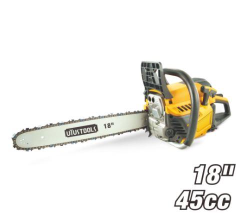 Uyustools CSGX45 Gasoline Wood Chain Saw 45cc – Powerful Engine, Professional Wood Cutting Tool