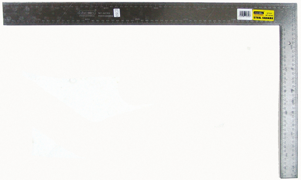 Uyustools ECT024 16" x 24" Rafter Square – Precision Carpenter Tool for Woodworking, Layout, and Framing