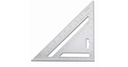 Uyustools ECT007 7'' Aluminum Triangular Try Square – Precision Measuring Tool for Woodworking, Carpentry, and DIY Projects