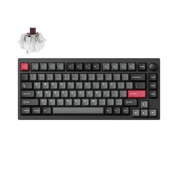 [P1-ES-CA] Keychron Lemokey P1 Pro Custom Gaming Keyboard – Delivers responsive typing and precise control for gaming and productivity