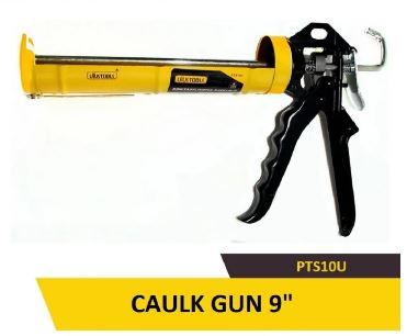 Uyustools PTS10U 9" A3 Steel Caulking Gun – 10oz High-Thrust Cartridge Applicator for Sealants & Adhesives