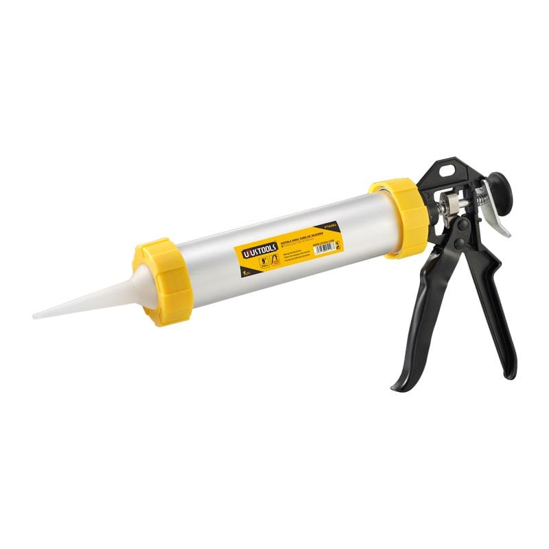 Uyustools PTA15U 15" Aluminum Caulking Gun – Professional Heavy-Duty Sealant Applicator for Construction & DIY
