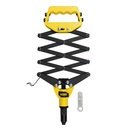 Uyustools REJ001 32'' Folding Hand Riveter – Heavy-Duty Portable Rivet Tool for Aluminum, Steel & DIY Projects