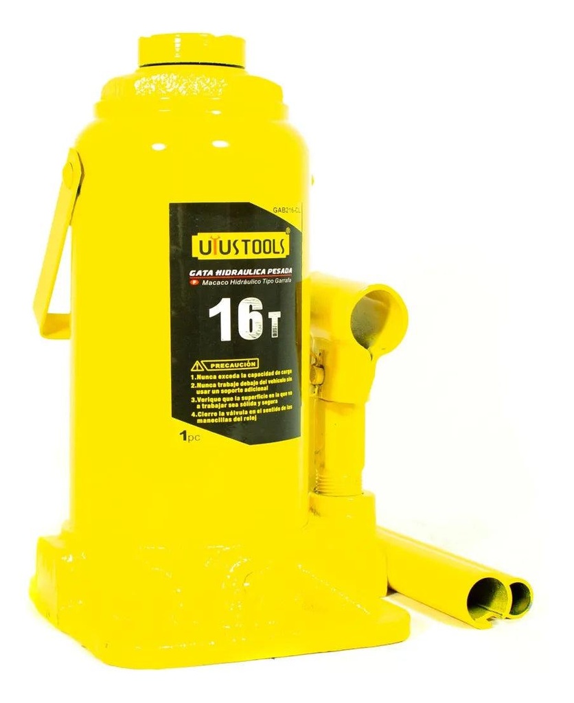 Uyustools GAB216 16 Ton Heavy Duty Bottle Jack – High Capacity Hydraulic Jack for Cars, Trucks & Industrial Use