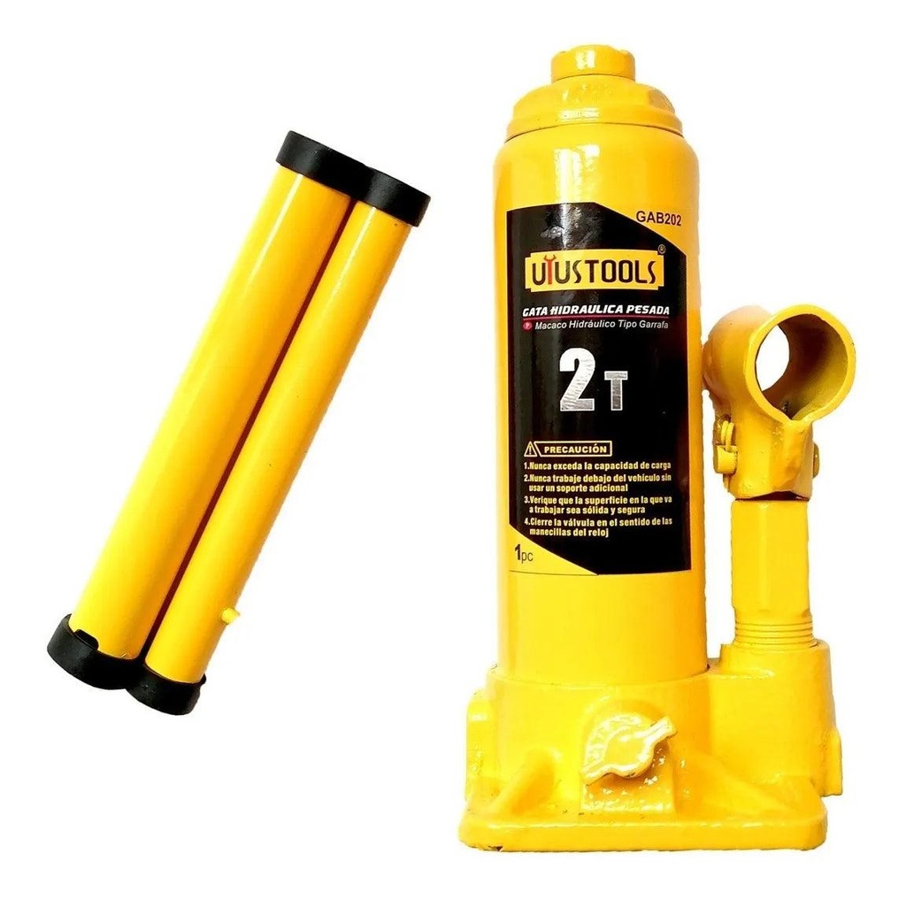 Uyustools GAB250 50 Ton Heavy Duty Bottle Jack – High Capacity Hydraulic Jack for Cars, Trucks & Industrial Use