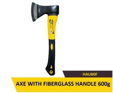 Uyustools HAU60F 600g Wood Cutting Axe – Precision Steel Blade with Fiberglass Handle, Perfect for Camping, Firewood & Outdoor Tasks