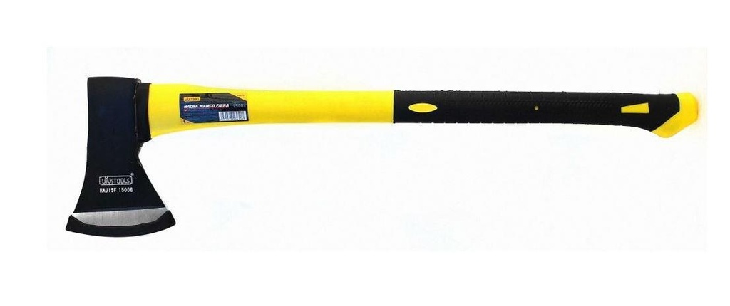 Uyustools HAU15F 1500g Heavy-Duty Wood Cutting Axe – Precision Steel Blade with Fiberglass Handle, Perfect for Lumber, Wood Cutting, Camping & Outdoor Work