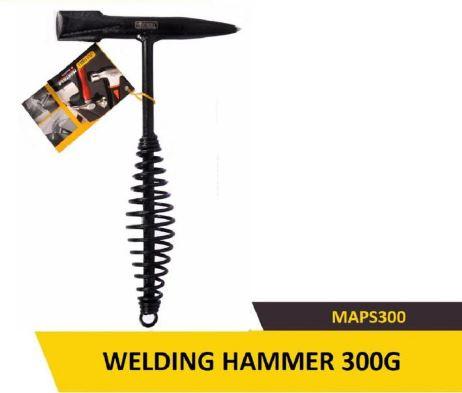 Uyustools MAPS300 300g Welding Hammer – High-Carbon Steel Chipping Hammer for MIG/TIG Slag Removal