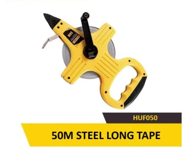 Uyustools HUF050 50M Steel Long Measuring Tape – Durable Measuring Tape for Precision, Construction & DIY Projects