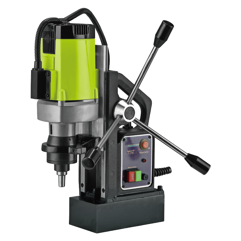 Prescott PT2602301 Magnetic Metal Drill – Heavy-Duty Portable Metal Cutting Drill with Powerful Magnet Base, Adjustable Speed, and High-Precision Performance