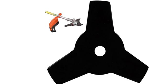 Prescott PTBCA2 10’’ Bush Cutter Blade – Heavy-Duty, Sharp, Durable Lawn & Garden Trimmer Replacement for Efficient Cutting