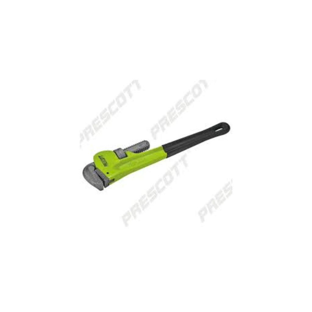 Prescott PHPPA10 10" Heavy-Duty Adjustable Pipe Wrench – Professional Plumber Tool, Durable Steel, Anti-Slip Grip