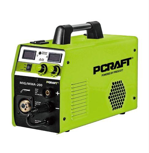 Prescott MIG MMA TIG LIFT-200 Multi-Process Welder – Adjustable Current Portable Design, and Advanced Arc Control for Professional and DIY Welding