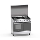 Haier HCR6042DES 4 Gas Burner + 2 Electric Plates 60x90 Cooker – Durable, Energy-Efficient & Modern