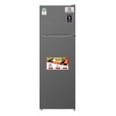 SmartPro SFR-210-DT-I 175L Double Door Refrigerator – Energy-Efficient Silver Fridge with Spacious Interior &amp; Fast Cooling