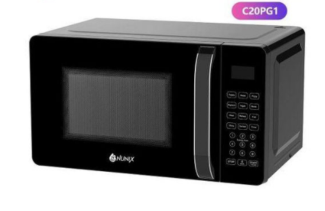 Nunix C20PG1 20L Microwave Oven with Grill – Compact, Efficient Cooking Appliance for Home & Office