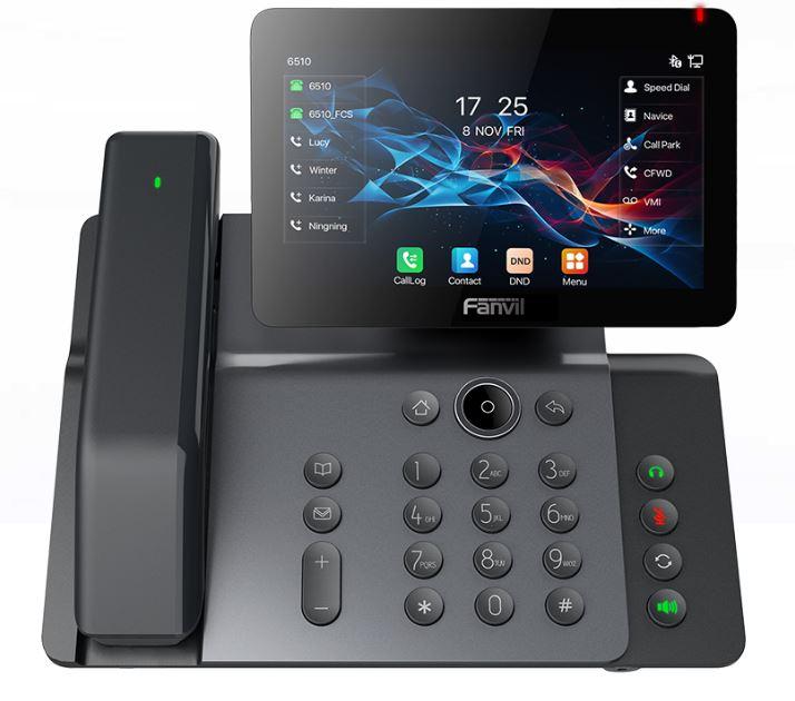 Fanvil V66 Pro Prime Business IP Phone with Wireless Handset – HD VoIP, 12 SIP Lines, PoE