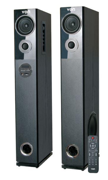 VON VEA2402ET Active Speakers – 240W 2.0 Powerful Home Audio