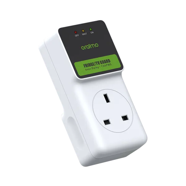 Oraimo OWS-301UU Fridge/TV Guard 3250W Extension, Surge & Lighting Shield – Protects appliances from power surges and ensures safe, stable electricity use for home devices