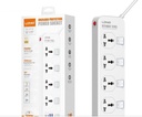 LDNIO SC4408C Extension Power Socket – 4 AC Outlets & 4 USB Fast Charging Power Strip