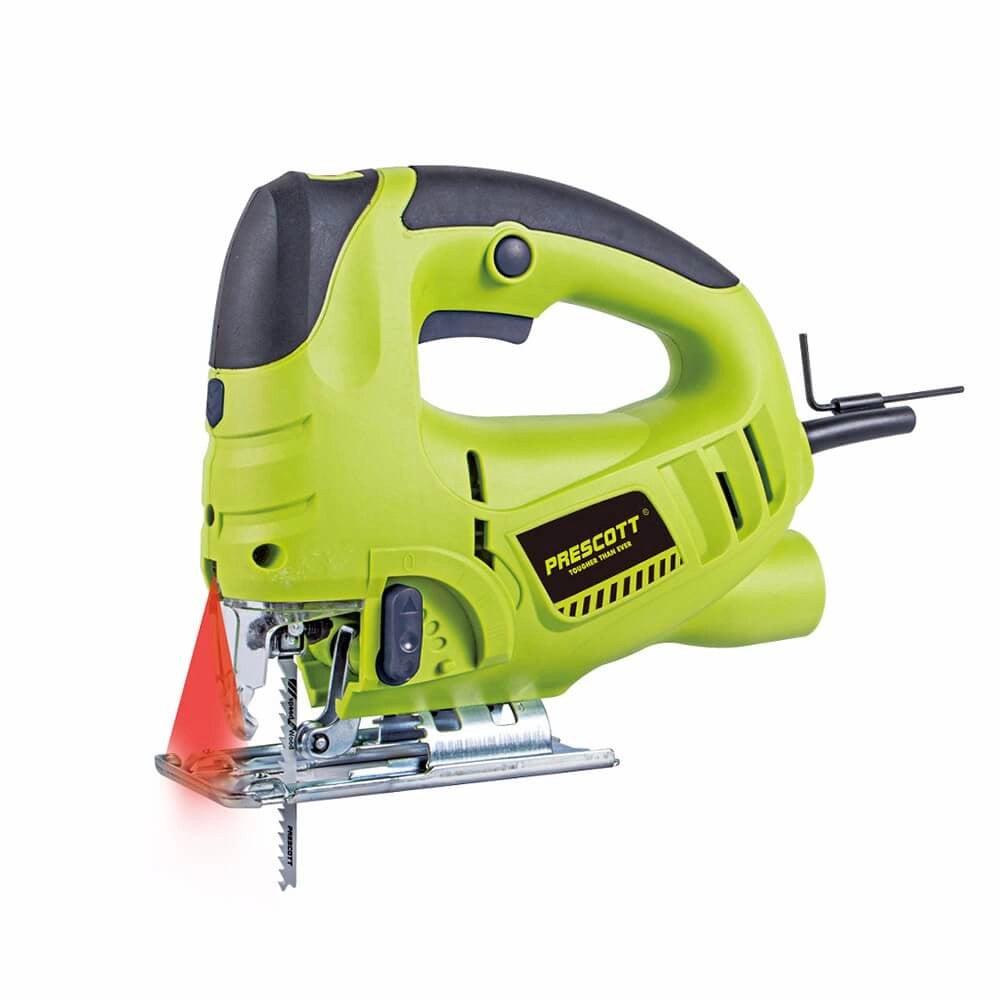Prescott PT1210001 Wood and Metal Electric JigSaw 800W – Heavy-Duty Variable Speed Wood & Metal Cutting Power Tool with Precision Control and Ergonomic Design