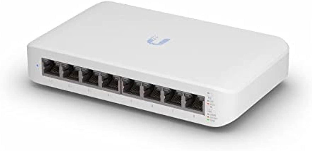 Ubiquiti UniFi Switch Lite 8 PoE (USW-Lite-8-PoE) – 8-Port Gigabit Switch