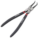 Uyustools ALS409 9’’ Internal Circlip Pliers - Bent Tip, Precision Grip, Durable Steel for Professional & DIY Use