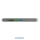 Grandstream UCM6304 IP PBX - Powerful unified communications PBX supporting larger call volumes, multi-site connectivity, and integrated voice, video, and messaging for enterprise communication systems
