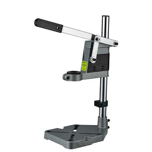 Prescott PT3340001 Electric Drill Stand – Heavy-Duty Adjustable Drill Press Mount for Precision Drilling, Compatible with Most Electric Drills, Ideal for Woodworking, Metalworking, and DIY Projects