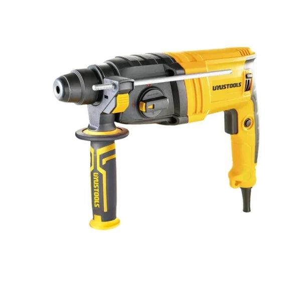 UyuStools UY-RTM20 Rotary Hammer – 20mm Heavy-Duty Electric Hammer for Concrete, Masonry & Construction, SDS-Plus Chuck, Variable Speed Power Tool for Drilling and Chiseling
