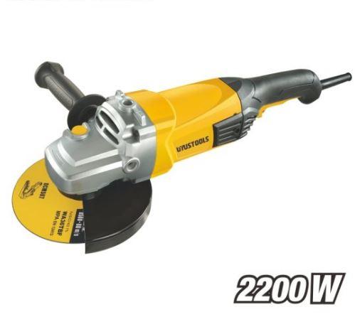 Uyustools UY‑AMA180 Angle Grinder – 180mm High-Power Electric Grinder for Metal, Wood, and Masonry Cutting & Grinding, Adjustable Speed, Durable Industrial Tool for Professional & DIY Use