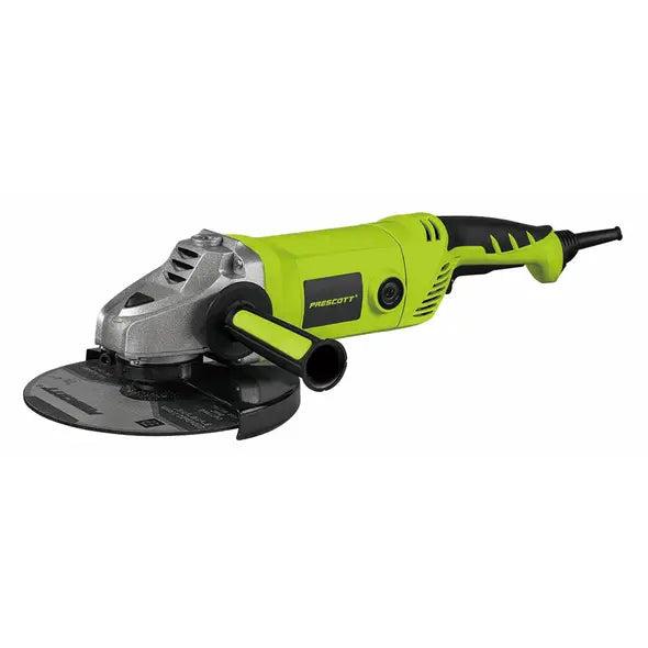 Prescott PT0323002 Angle Grinder – High-Power 4.5-Inch Electric Grinder with Adjustable Guard, Variable Speed Control, Durable Metal Gear Housing, Ergonomic Grip.