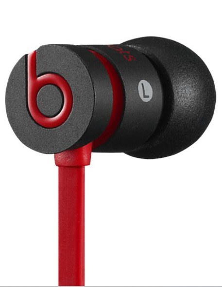 Beats urBeats 2 In-Ear Headphones MHD02AM/B – Matte Black - Premium Wired Earphones with Mic & Tangle-Free Cable
