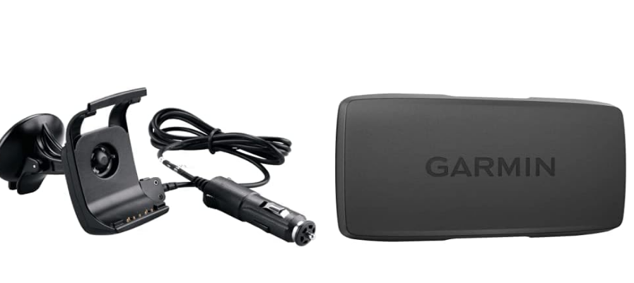 Garmin GM010-11654-00 Auto Suction Cup Mount with Speaker – Car Mount Accessory
