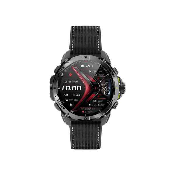 Oraimo OSW-852H GT 1.43" AMOLED 3ATM GPS Smart Watch – Offers accurate fitness tracking and smart connectivity for daily health and activity monitoring