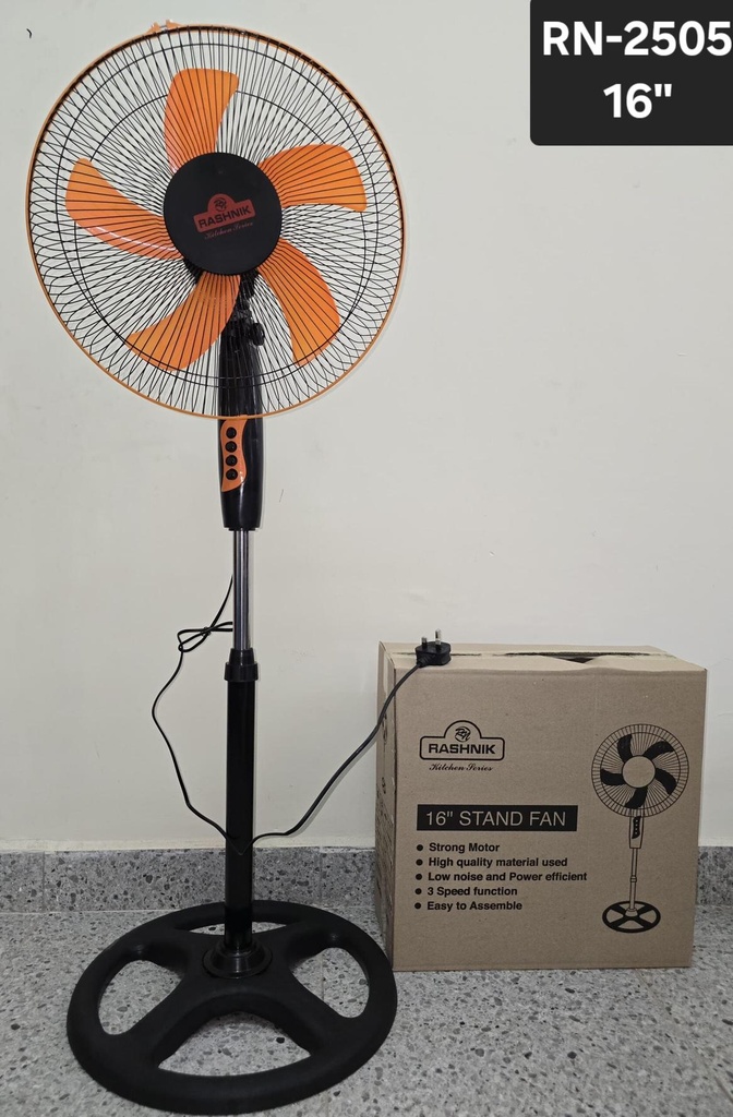 Rashnik RN-2505 16″ Standing Fan