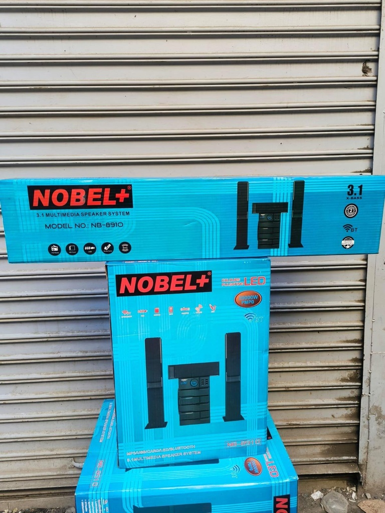 Nobel NB-8910 3.1 CH High Tech 20000W Multimedia Home Theater Speaker System
