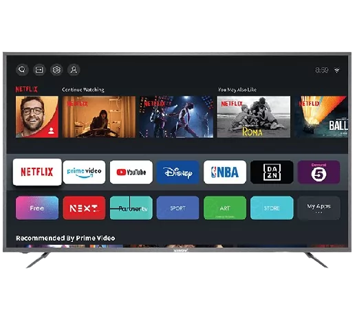 Vision Plus 50-inch 4K Frameless V+ OS Smart TV