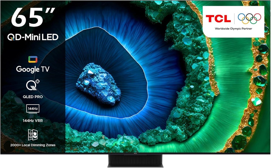 TCL 65C855 65-inch 4K QD-Mini LED HDR Premium Smart Google TV