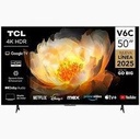 TCL 50T6C 50 Inch QLED Smart TV – 4K UHD, Google TV, HDR, Voice ControlHG6F