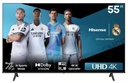 Hisense 55A6Q 55-Inch 4K UHD QLED Smart TV – VIDAA OS, HDR10+, Dolby Audio, HDMI/USB Connectivity