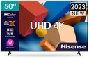 Hisense 50A6K 50-Inch 4K UHD Smart LED TV – VIDAA OS, HDR10+, Dolby Vision, Wi-Fi, HDMI/USB Connectivity