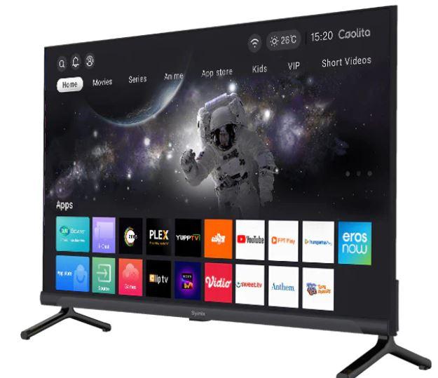 Syinix 32S51 Smart Slim 32-Inch HD LED TV – Wi-Fi, YouTube, Netflix, HDMI/USB Connectivity