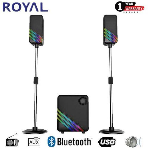Royal R905 3.1 Channel Multimedia Bluetooth Subwoofer Speaker System