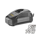 UYUSTOOLS CRB202 20V Battery Charger – Fast and Efficient Lithium Battery Charging Adapter for Cordless Drills, Screwdrivers, Power Tools, and DIY Equipment, Compact & Durable Design