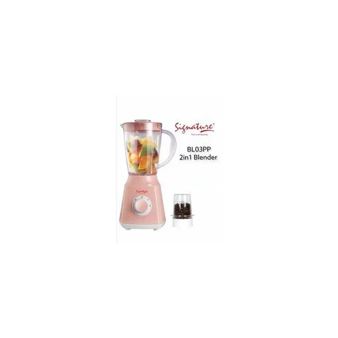 Signature SG-BL03PP 2-in-1 Blender – Powerful, Durable & Affordable Blender for Everyday Use