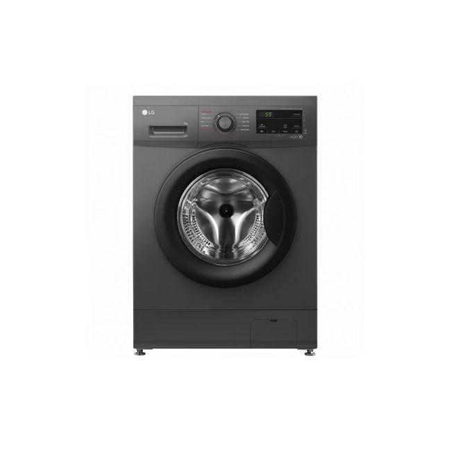 LG F4J3TYG6J 8KG Front Load Washing Machine- 6 Motion Direct Drive, Smart Diagnosis & Energy-Efficient Performance